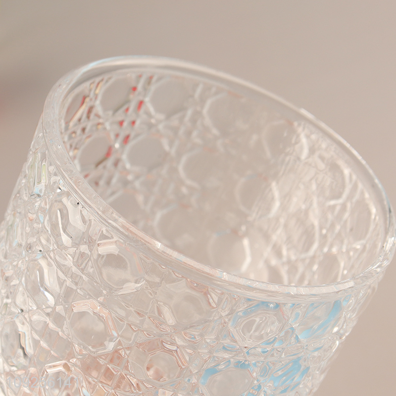 Hot Selling Footed Glass Dessert Cup for Ice Cream Fruit Pudding Snacks