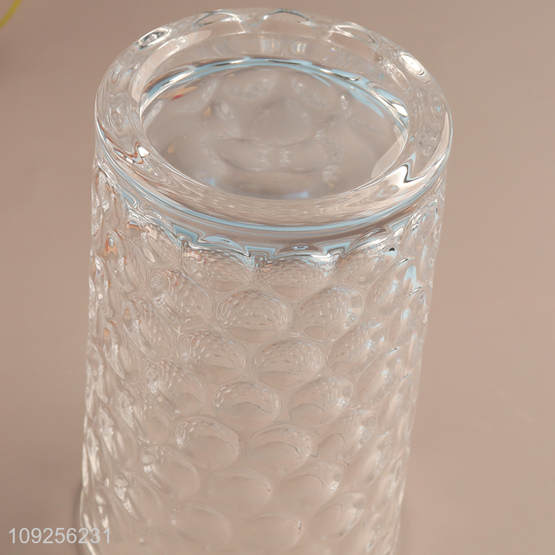 Online Wholesale Beer Glasses Clear Glass Water Cup for Drinks Juice Milk