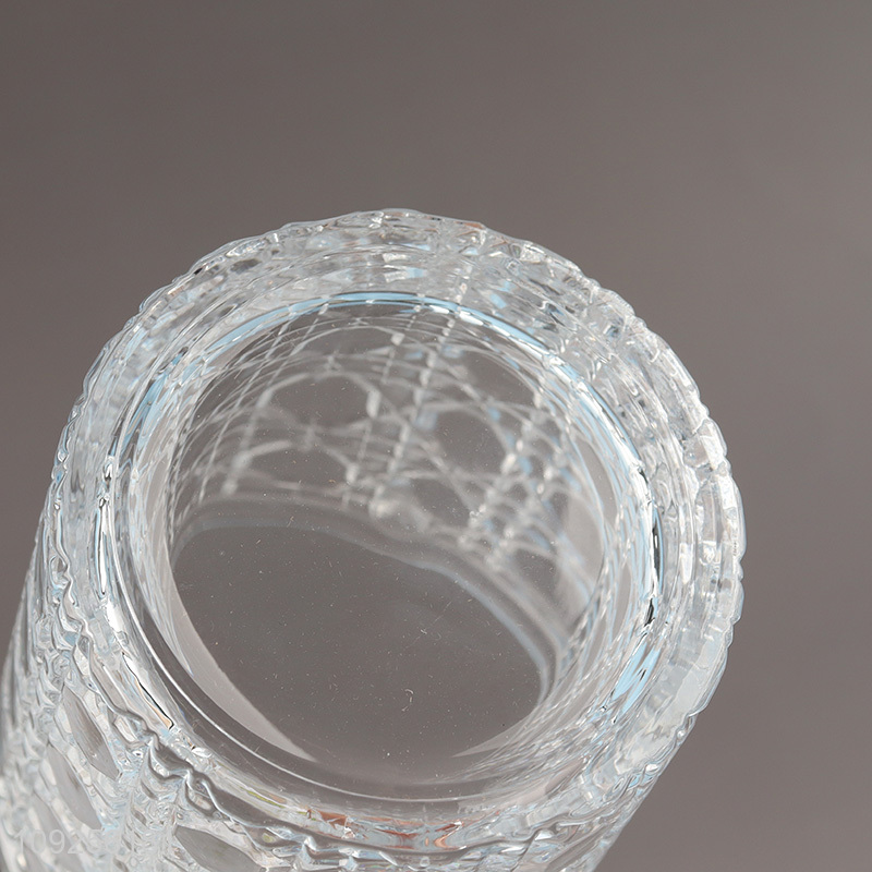 High Quality Drinking Glass Clear Water Cup Modern Glass with Handle