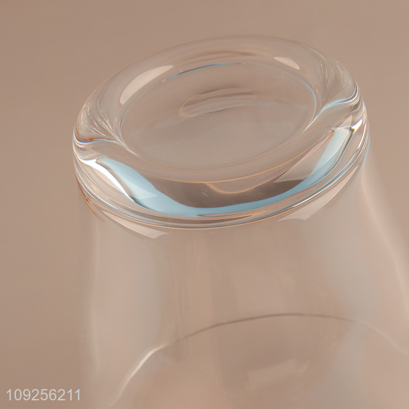 China Imports Drinking Glass Transparent Glass Cup for Iced Coffee Tea