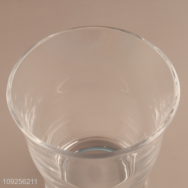 China Imports Drinking Glass Transparent Glass Cup for Iced Coffee Tea