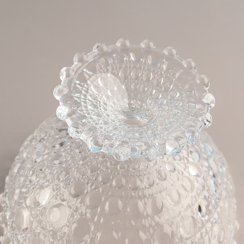 New Arrival Glass Dessert Cup Footed Glass Ice Cream Bowl for Parties