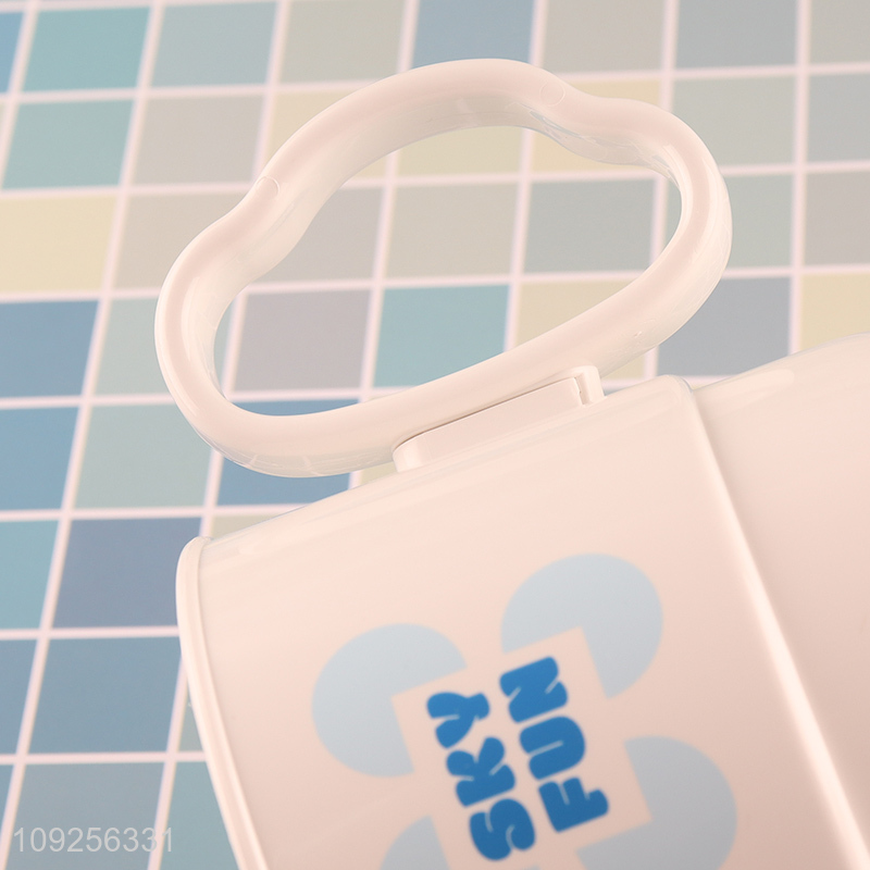 Good Quality Plastic Mouthwash Cup Bathroom Tumbler Cup with Handle