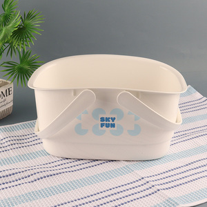 Online Wholesale Plastic Shower Caddy Basket with Handles for College Dorm