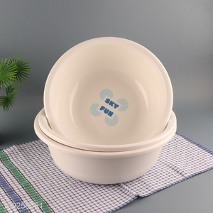 High Quality Round Plastic Wash Basin for Home Kitchen Bathroom Camping