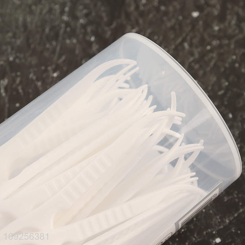 Online Wholesale 50 Count Dental Floss Picks No Break & No Shred Floss