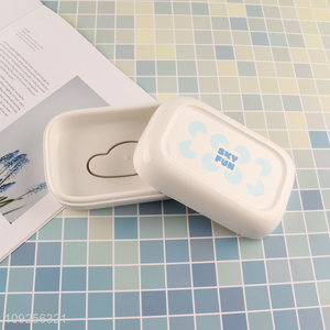 Factory Price Plastic Soap Holder Travel Bar Soap Holder with Lid