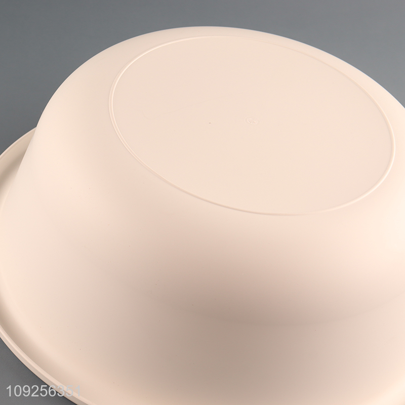 High Quality Round Plastic Wash Basin for Home Kitchen Bathroom Camping