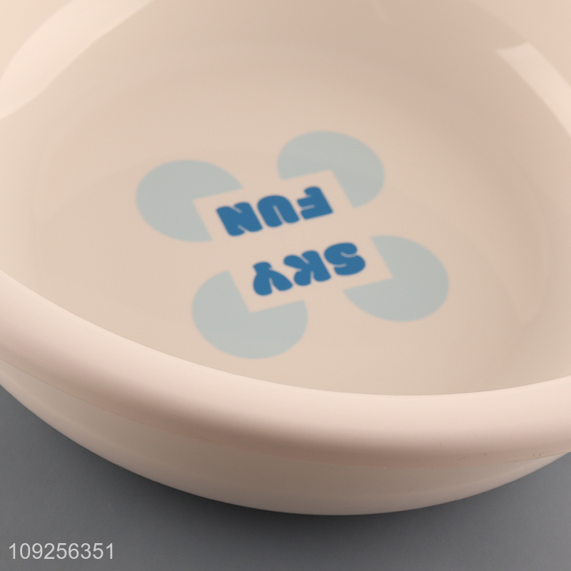 High Quality Round Plastic Wash Basin for Home Kitchen Bathroom Camping