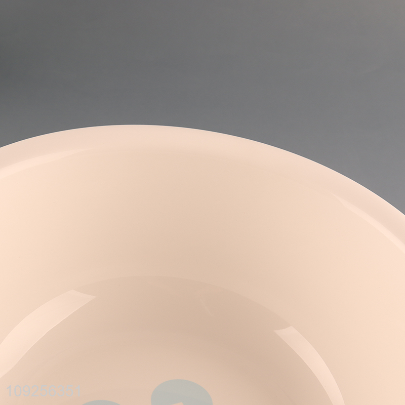 High Quality Round Plastic Wash Basin for Home Kitchen Bathroom Camping