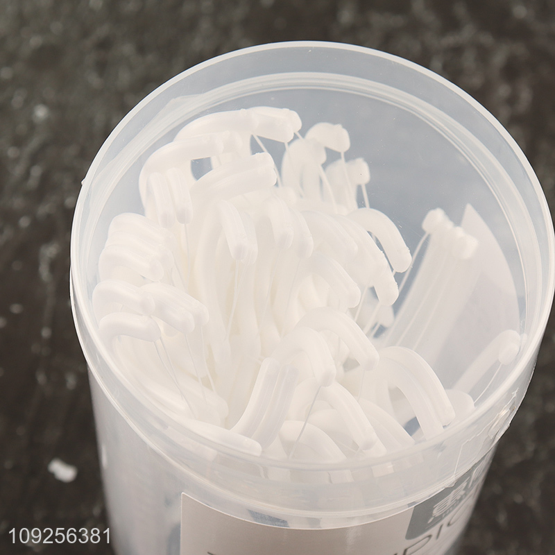 Online Wholesale 50 Count Dental Floss Picks No Break & No Shred Floss