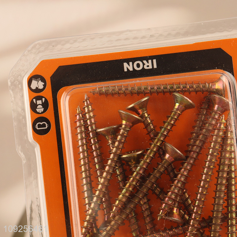 High Quality 16 Pieces Self Tapping Screw Set Iron Self Tapping Screws Set