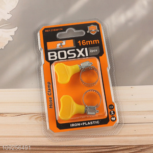 China Imports 2 Pieces Key Type Adjustable Hose Clamps for Water Pipe Plumbing