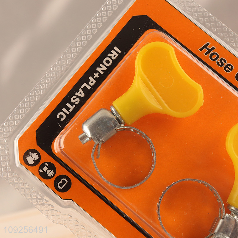 China Imports 2 Pieces Key Type Adjustable Hose Clamps for Water Pipe Plumbing