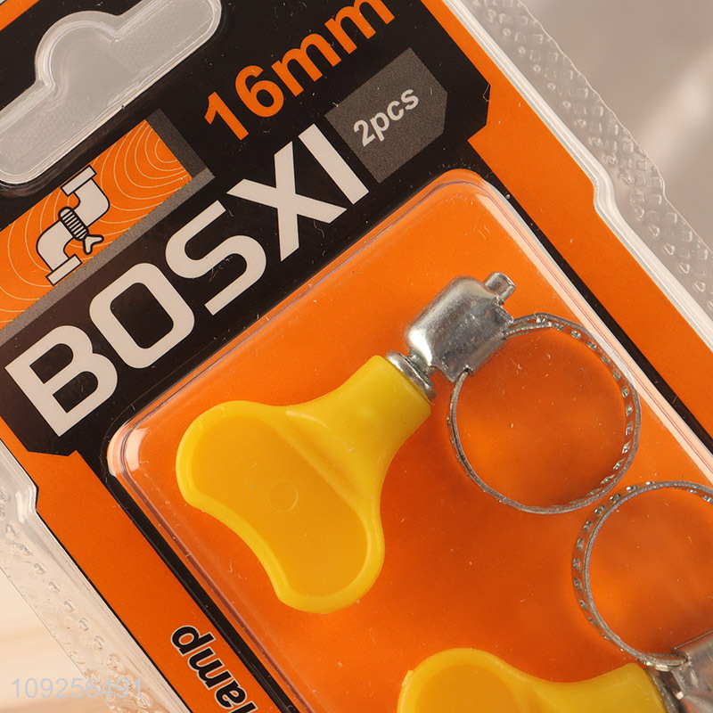 China Imports 2 Pieces Key Type Adjustable Hose Clamps for Water Pipe Plumbing