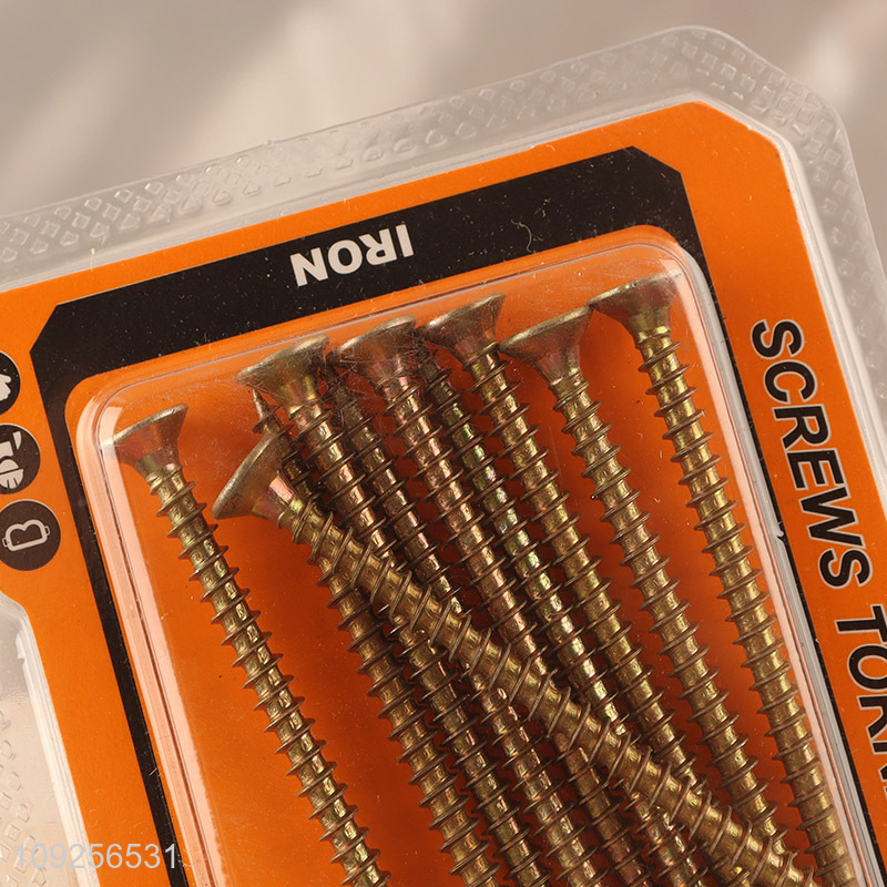 Good Quality 10 Pieces Self Tapping Screw Set Iron Self Tapping Screws Set