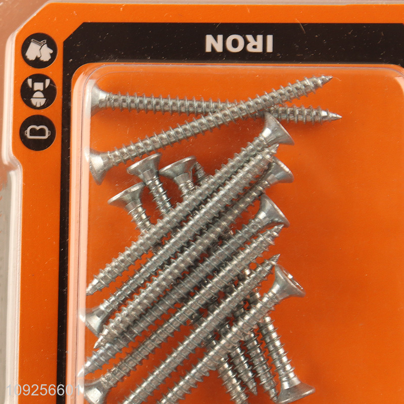 China Wholesale 16 Pieces Self Tapping Screw Set Iron Self Tapping Screws Set