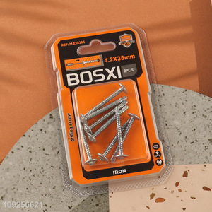 Good Quality 8 Pieces Self Drilling Screws Set Iron Self Tapping Screws Set