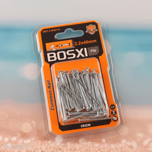 High Quality 40mm Iron Nails for Indoor Outdoor Woodworking Construction Site