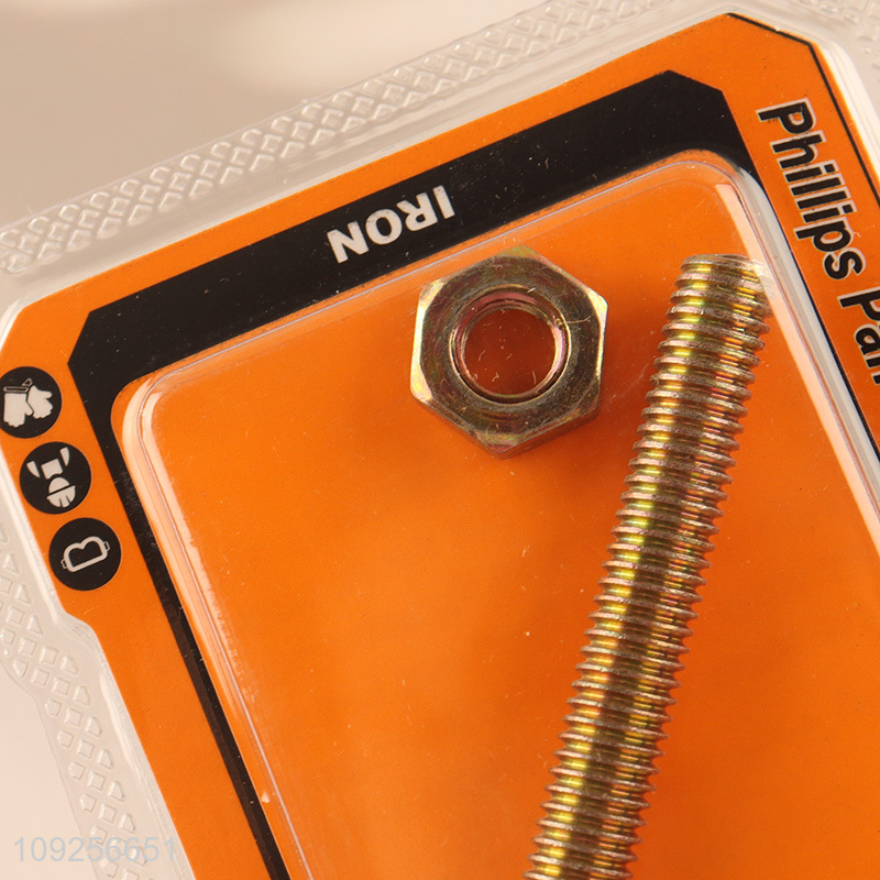 New Product 1Set M8 Screw and Nut Set Iron Screws and Nuts Set Fastener Kit