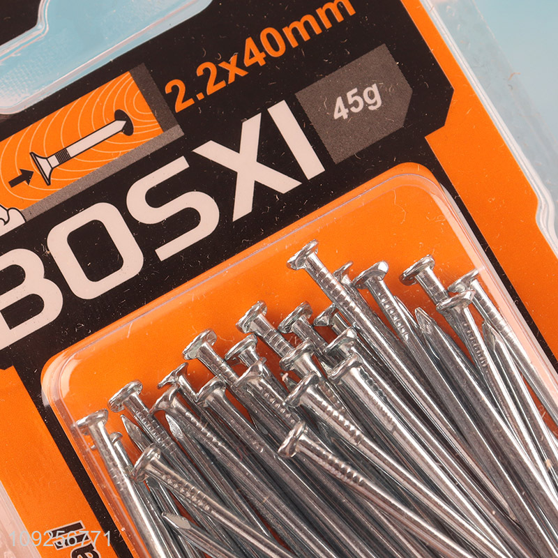 High Quality 40mm Iron Nails for Indoor Outdoor Woodworking Construction Site
