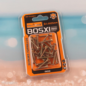 Good Quality 3 Pieces Self Tapping Screw Set Iron Self Tapping Screws Set