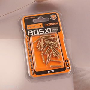 Hot Selling 30 Pieces Self Tapping Screw Set Iron Self Tapping Screws Set