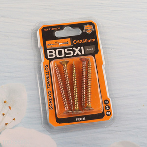 China Imports 5 Pieces Self Tapping Screw Set Iron Self Tapping Screws Set