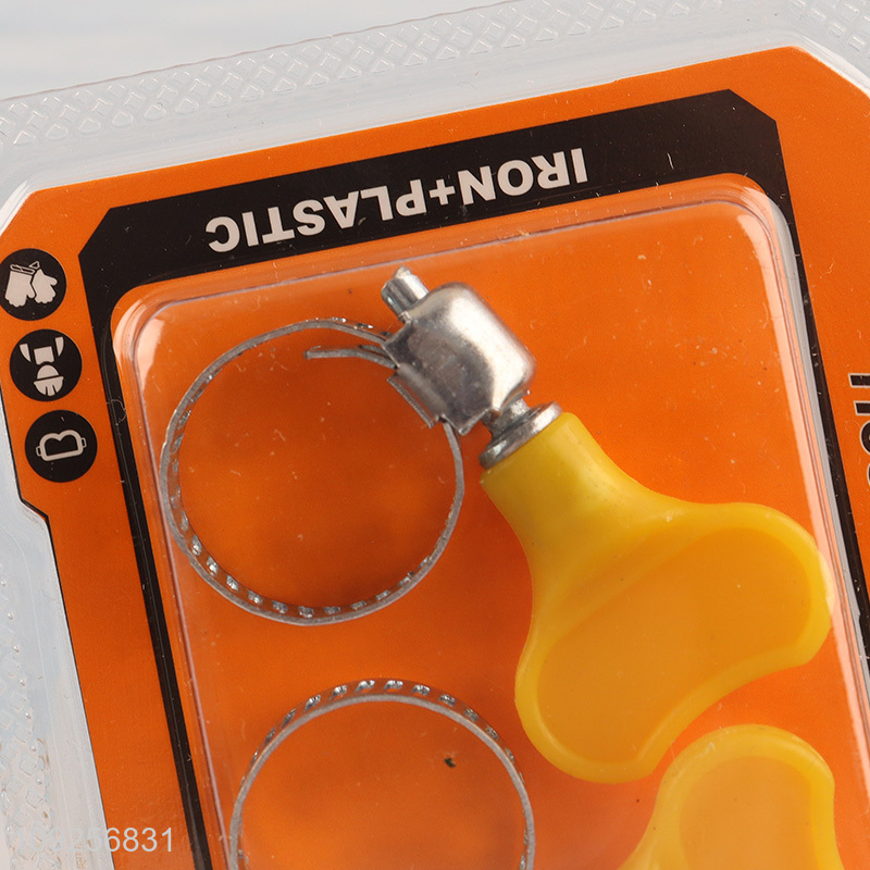 New Product 2 Pieces Key Type Adjustable Hose Clamps for Water Pipe Plumbing