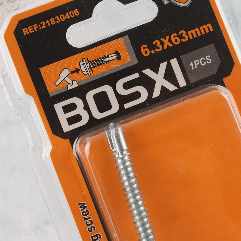 Hot Selling 1PC Iron Self Drilling Screw with Washer for Plastic Metal Wood