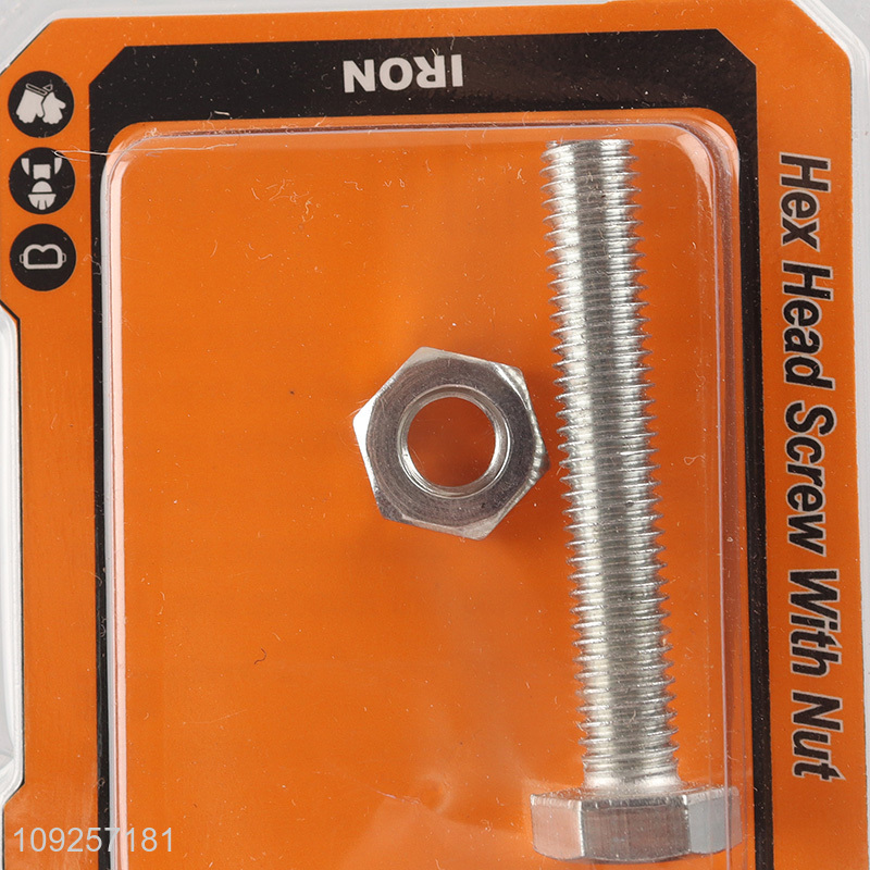 High Quality 1Set M8 Screw and Nut Set Iron Screws and Nuts Set Fastener Kit