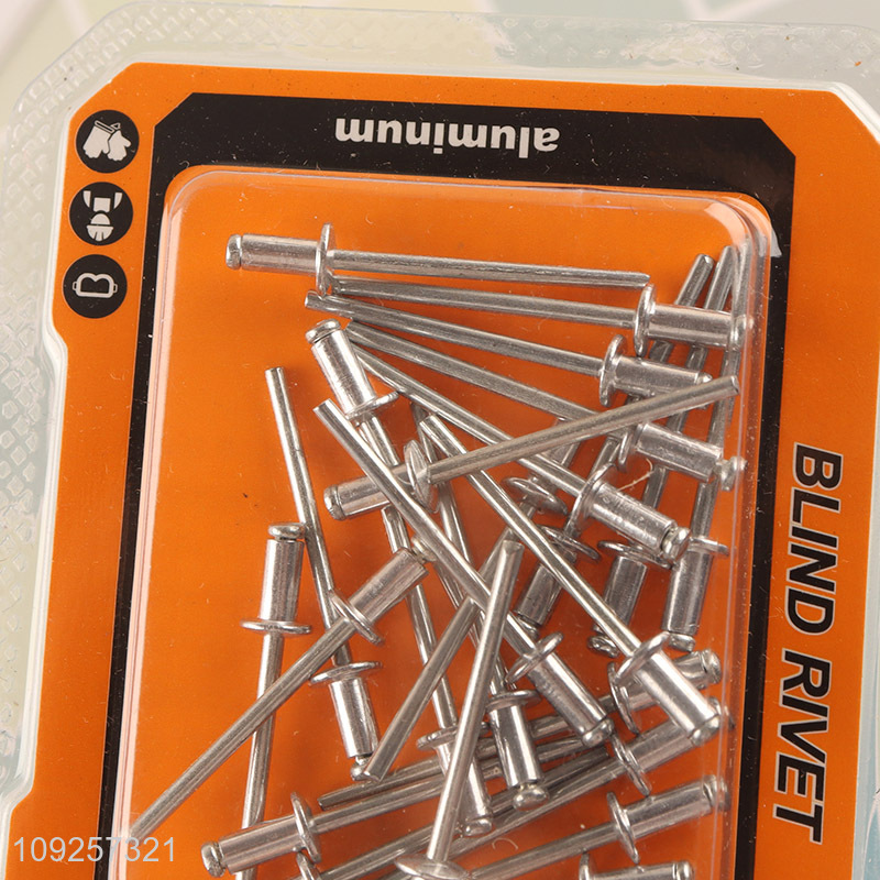 High Quality 26 Pieces Aluminum Blind Rivets Pop Rivets for Construction Automobile