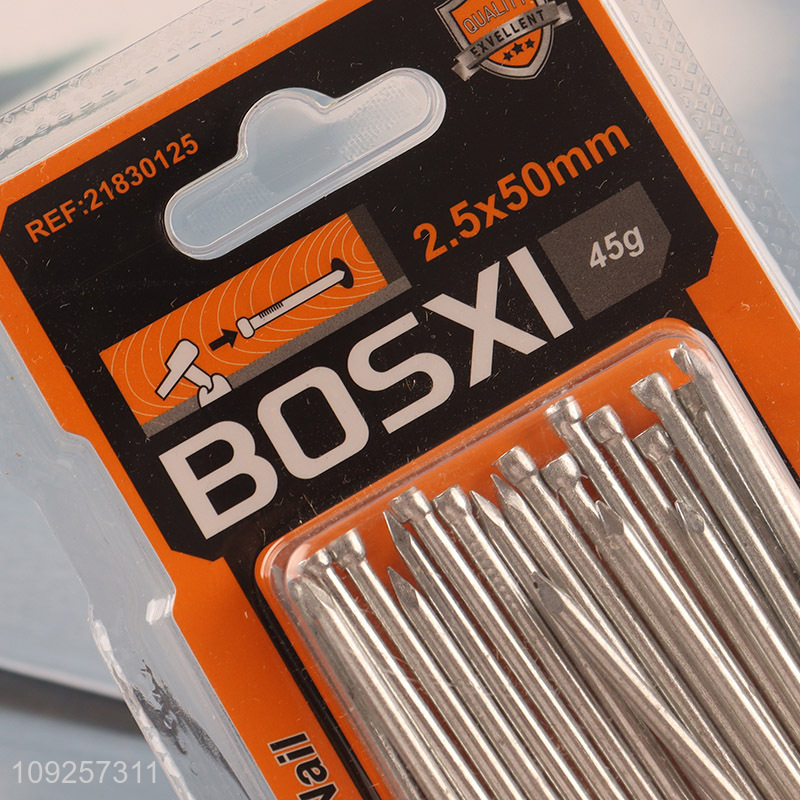 Good Quality 50mm Iron Nails for Indoor Outdoor Woodworking Construction Site