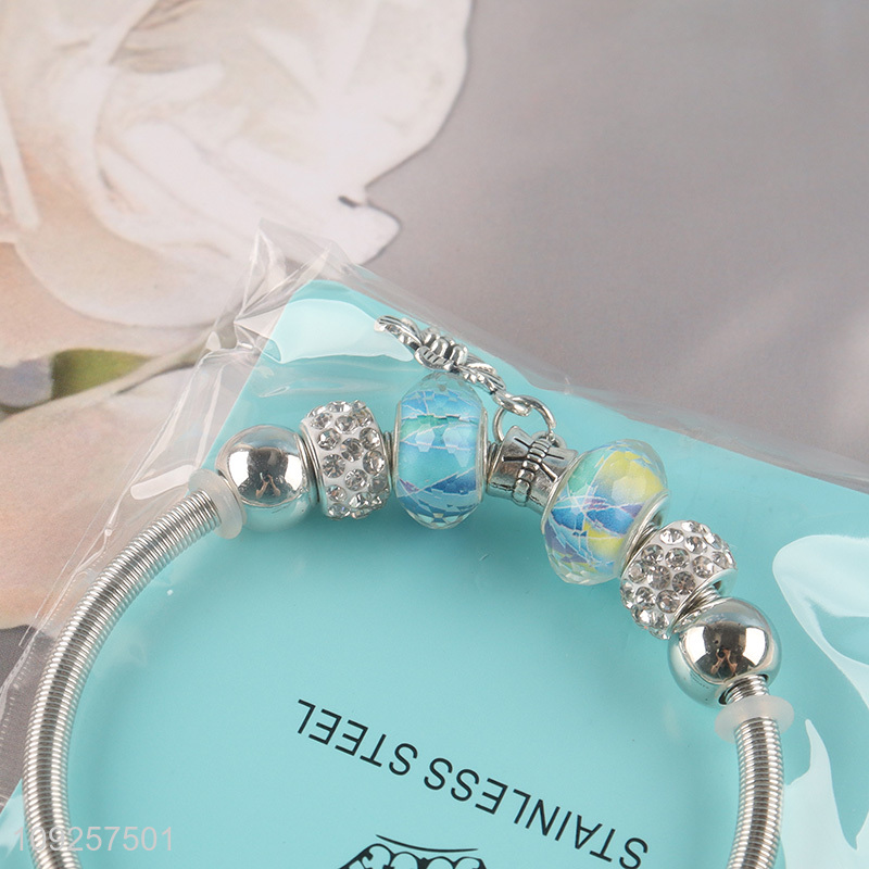 Hot Selling Charm Bracelet Stainless Steel Bangle Fashion Charm Bracelet