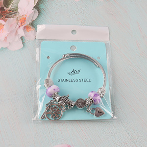Factory Supply Charm Bracelet Fashion Jewelry for Girls Holiday Birthday Gifts