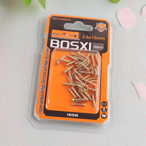 China Wholesale 50 Pieces Self Tapping Screw Set Iron Self Tapping Screws Set