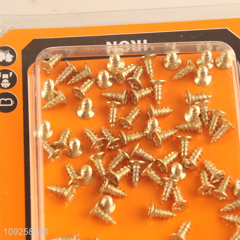 Factory Price 80 Pieces Self Tapping Screw Set Iron Self Tapping Screws Set