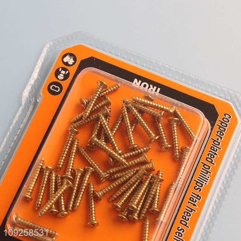 Good Quality 45 Pieces Self Tapping Screw Set Iron Self Tapping Screws Set
