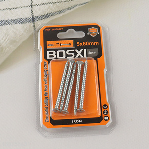 New Arrival 5 Pieces Self Tapping Screw Set Iron Self Tapping Screws Set