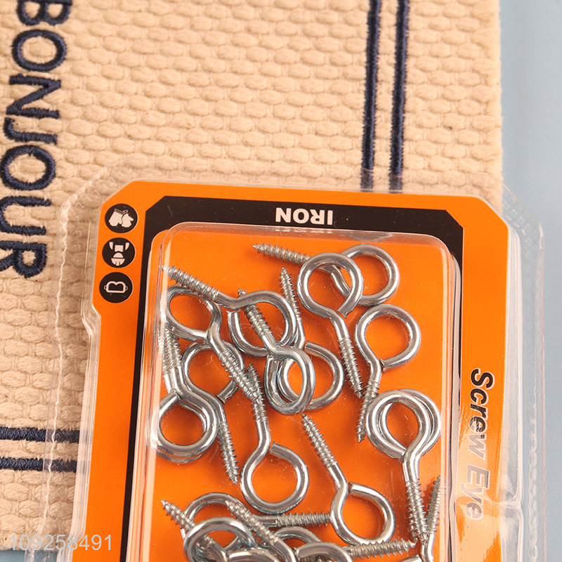 Factory Price 20 Pieces Screw Eye Pins Heavy Duty Self Tapping Screws Hooks