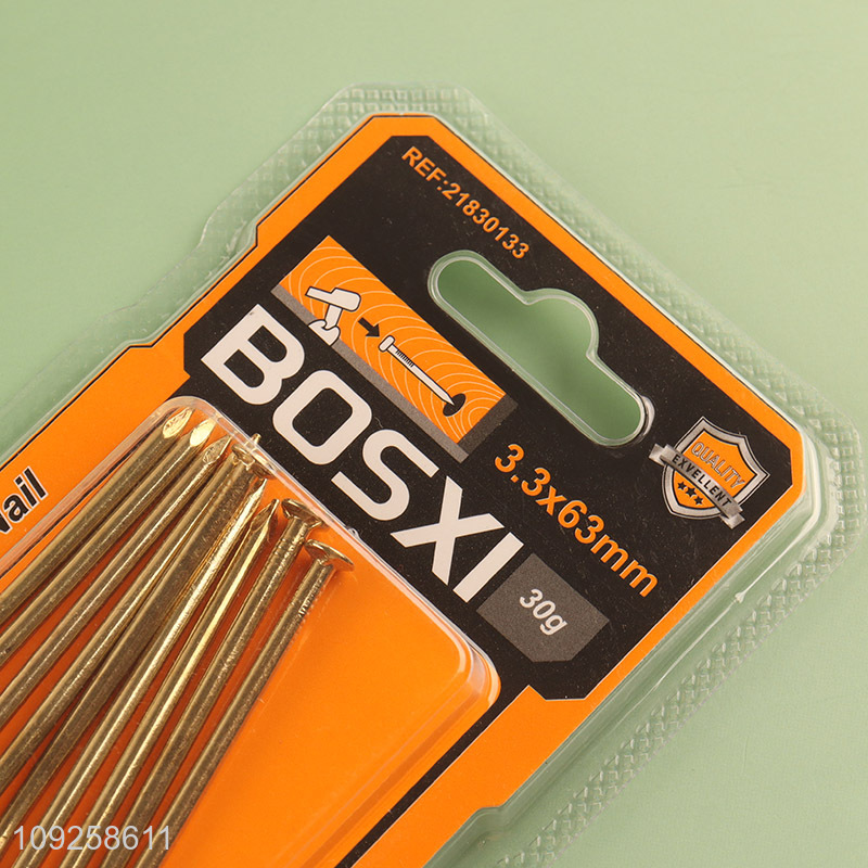 New Arrival 9PCS Iron Nails for Indoor Outdoor Woodworking Construction Site