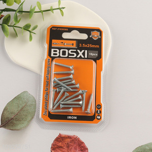 New Product 18 Pieces Self Tapping Screw Set Iron Self Tapping Screws Set