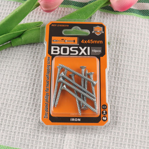 Good Quality 10 Pieces Self Tapping Screw Set Iron Self Tapping Screws Set