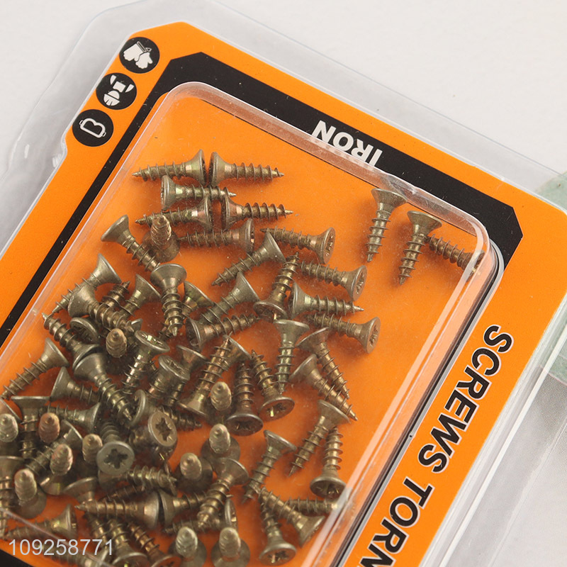 China Imports 80 Pieces Self Tapping Screw Set Iron Self Tapping Screws Set