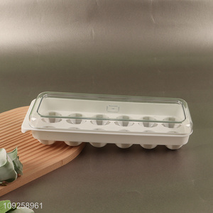 China factory home kitchen fridge egg storage box egg holder with lid