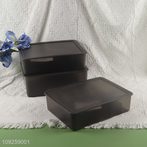 Yiwu market 3pcs household clothes organizer underwear socks storage box