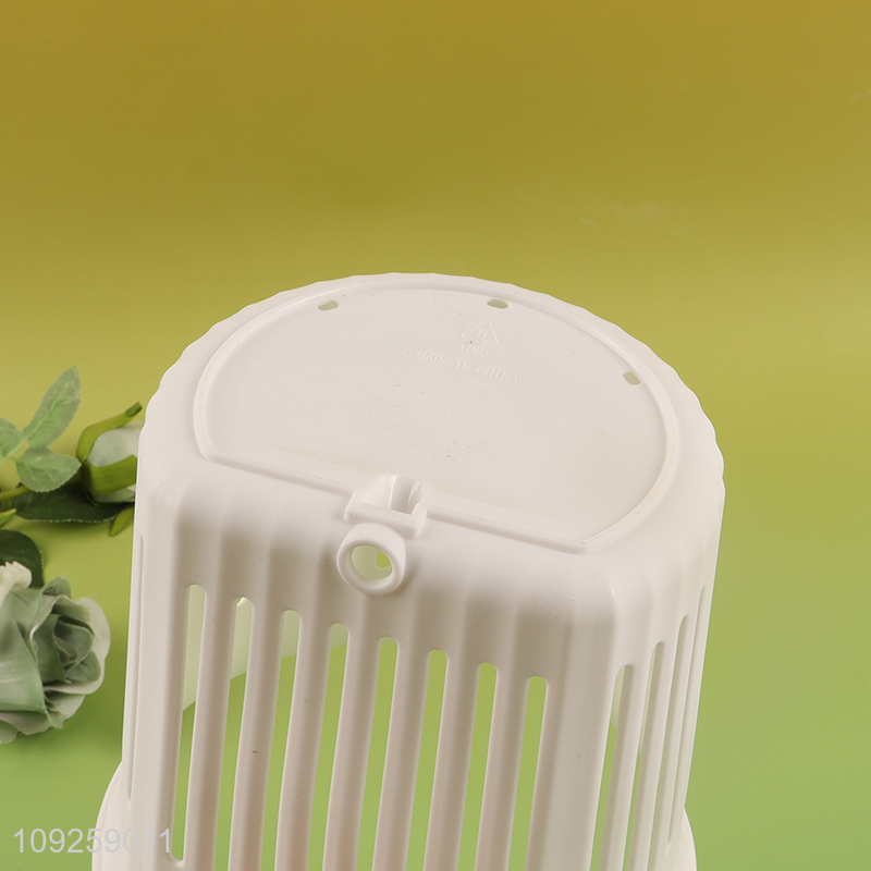 Top quality plastic household multifunctional hanging mini storage basket