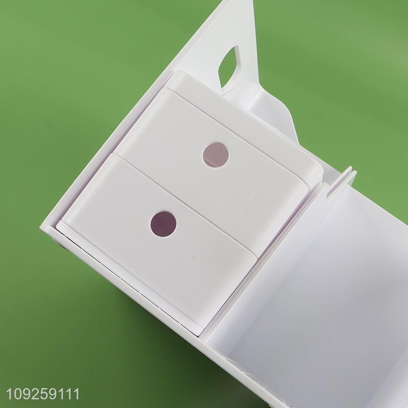 Hot products multifunctional desktop bookend pen holder with storage drawer