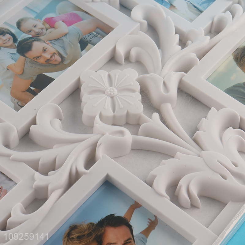 Factory Price 4X6 Inch Family Collage Picture Frames 5-Opening Collage Photo Frame