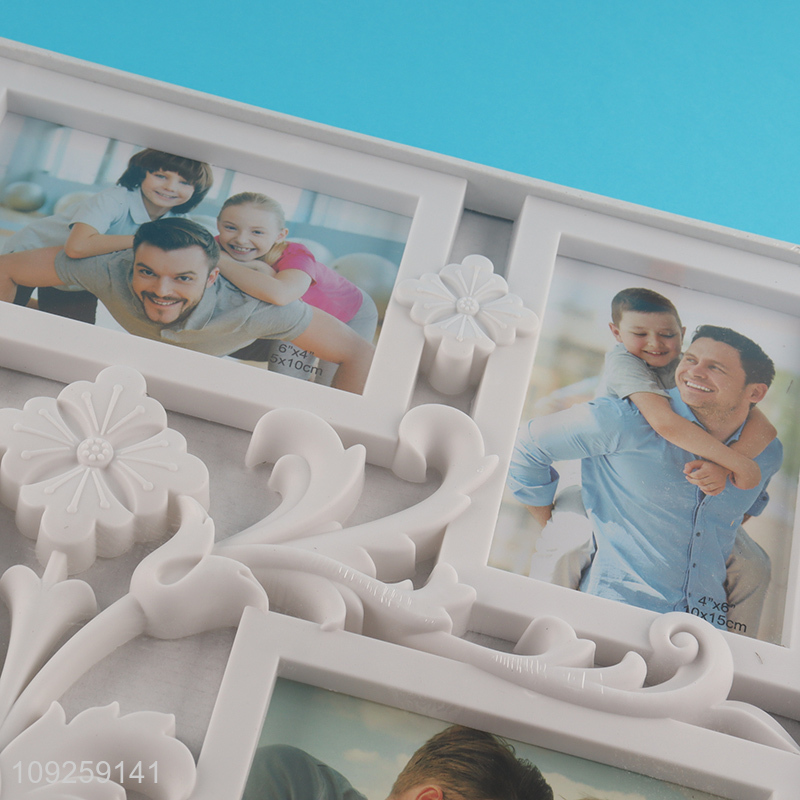 Factory Price 4X6 Inch Family Collage Picture Frames 5-Opening Collage Photo Frame